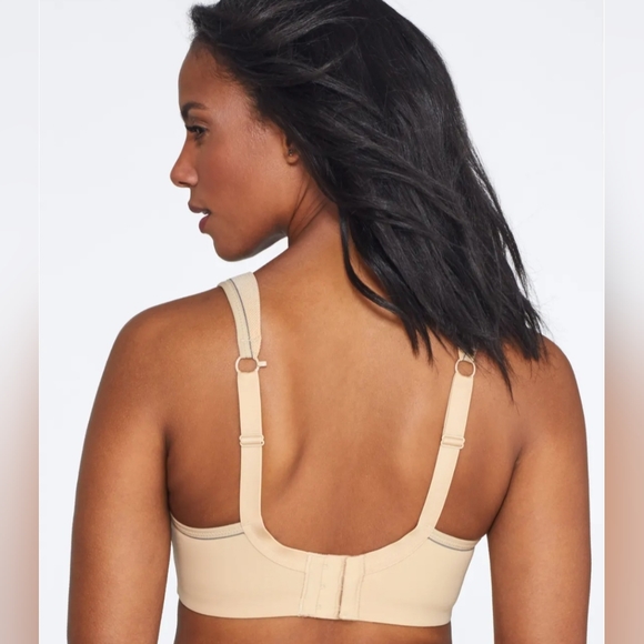 Panache Beige Underwire Sports Bra - UK 34F - Picture 4 of 8